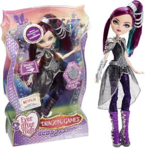 Mattel EAH Lalki smocze igrzyska Raven Queen DHF33/DHF34 1
