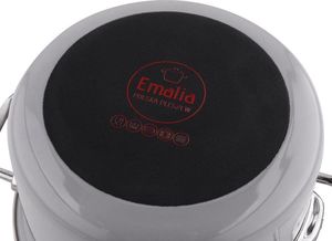 Emalia Pleszew Garnek emaliowany Primario szary 20 cm 4,1l Emalia Polska Pleszew 7