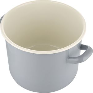 Emalia Pleszew Garnek emaliowany Emalia Polska Pleszew Forte szary 10l 3