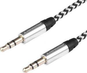 Kabel Carmotion Jack 3.5mm - Jack 3.5mm 3m srebrny 1