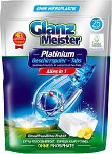 GlanzMeister GlanzMeister Platinum Tabletki do zmywarki 25szt 1
