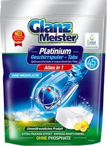 GlanzMeister GlanzMeister Platinum Tabletki do zmywarki 45szt 1