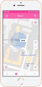 Smartwatch GoGPS K16S Różowy  (K16SPK) 8