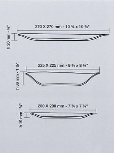 Bormioli Rocco KOMPLET ZESTAW SERWIS OBIADOWY PARMA 54EL 12 OSÓB 6