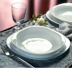 Bormioli Rocco KOMPLET ZESTAW SERWIS OBIADOWY PARMA 22EL 6 OSÓB 2