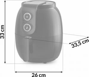 Frytkownica beztłuszczowa Berdsen BD-650 2