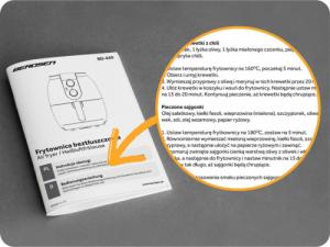 Frytkownica beztłuszczowa Berdsen BD-650 3