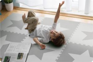 Ricokids Mata piankowe duże puzzle piankowe szachownica - gwiazdki 6