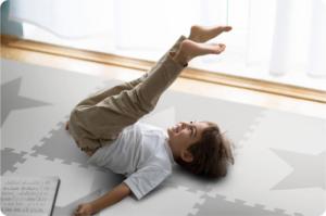 Ricokids Mata piankowe duże puzzle piankowe szachownica - gwiazdki 8