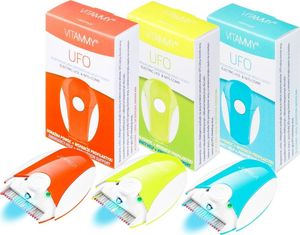 Vitammy VITAMMY Ufo Elektroniczny grzebień na wszy i gnidy z lupą i szczoteczką w 3 kolorach do wyboru 1