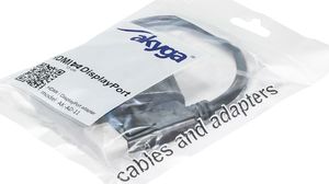 Adapter AV Akyga DisplayPort - HDMI czarny (AK-AD-11) 4