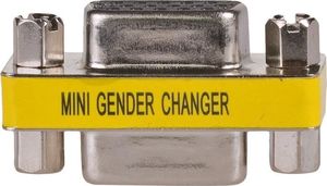 Adapter AV Akyga D-Sub (VGA) - D-Sub (VGA) żółty (AK-AD-18) 3