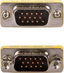 Adapter AV Akyga D-Sub (VGA) - D-Sub (VGA) żółty (AK-AD-19) 4