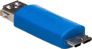 Adapter USB Akyga MicroUSB 3.0 - USB-A Niebieski  (AK-AD-25) 2