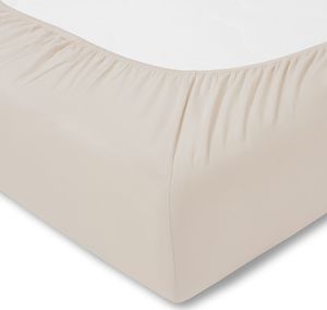 Estella Prześcieradło z gumką zwirnjersey 150x200 cm BEIGE jersey 2