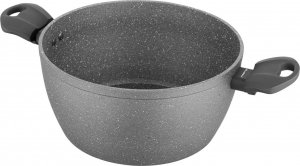 Florina Garnek aluminiowy Florina Lava Stone szary 24 cm 4 l 2