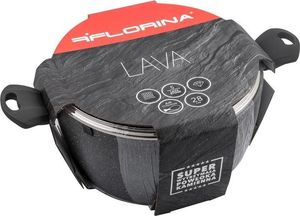 Florina Garnek aluminiowy Florina Lava Stone szary 28 cm 7 l 6