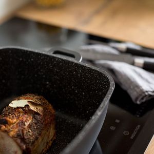 Florina Garnek aluminiowy Florina Chef kwadratowy 20 x 20 x 8 cm 2,6 l 3