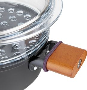 Florina Garnek aluminiowy do gotowania na parze z powłoką nieprzywierającą Florina Natura Line 20 cm 2,2 l 4