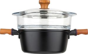 Florina Garnek aluminiowy do gotowania na parze z powłoką nieprzywierającą Florina Natura Line 20 cm 2,2 l 6