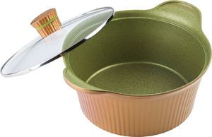 Florina Garnek aluminiowy Florina Forest z pokrywką 24 cm 4 l 5