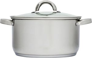 Florina Garnek ze stali nierdzewnej z pokrywką Florina Claude 26 cm 7,25 l 3