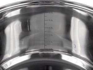 Florina Garnek ze stali nierdzewnej z pokrywką Florina Claude 26 cm 7,25 l 4