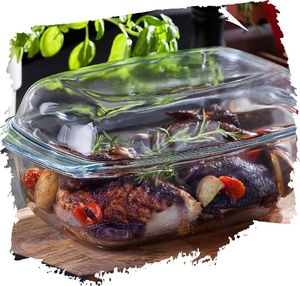 Termisil Naczynie żaroodporne Termisil prostokątne 7 l 4