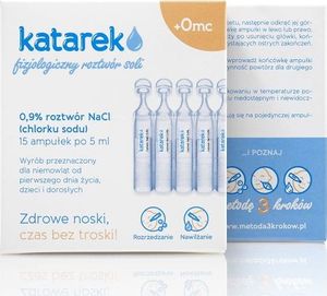 Katarek Katarek Sól Fizjologiczna NaCl 0,9% 5x5ml 2