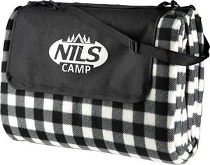 Nils Extreme NC2310 KOC PIKNIKOWY BIAŁO-CZARNY 300x200 CM PE + ALU NILS CAMP 8