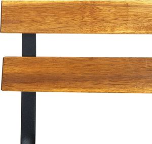 vidaXL Składane krzesła ogrodowe, 2 szt., stal i lite drewno akacjowe 8