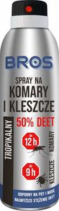 Bros Spray na komary i kleszcze 50% DEET 180 ml 1