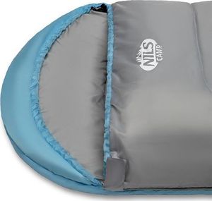 Nils Extreme NC2008 - Śpiwór miętowo-szary r. M  210cm (15-04-105) 7