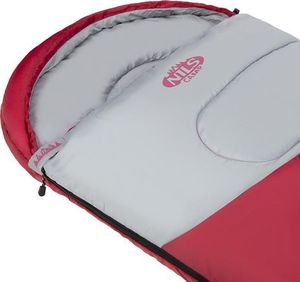 Nils Extreme Śpiwór L NC2008 Bordowo-szary 10