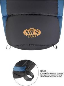 Nils Extreme NC2012 CZARNO-GRANATOWY ŚPIWÓR NILS CAMP 4