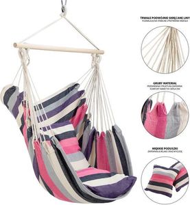 Nils Extreme Krzesło Brazylijskie Różowy NC3107 4