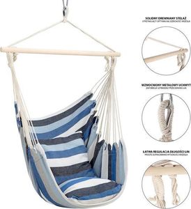 Nils Extreme Krzesło Brazylijskie Niebieski NC3107 5