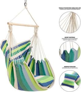 Nils Extreme Krzesło Brazylijskie Zielony NC3107 4