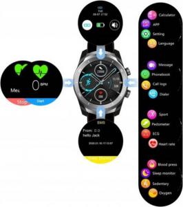 Smartwatch Bakeeley DT95 Brązowy 4