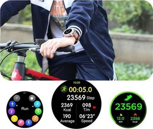 Smartwatch Bakeeley DT95 Czarno-srebrny 4