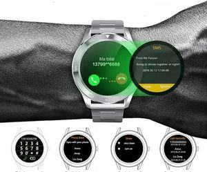 Smartwatch Bakeeley DT98 HD Czarno-brązowy 10