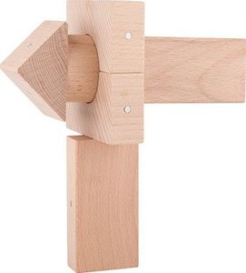 Kooglo Klocki drewniane magnetyczne Mini Natural* 30 el. 11