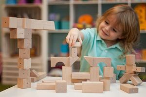 Kooglo Klocki drewniane magnetyczne Mini Natural* 30 el. 3