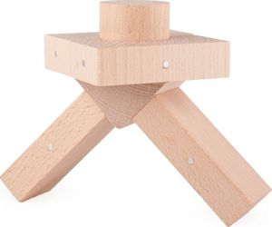 Kooglo Klocki drewniane magnetyczne Mini Natural* 30 el. 10