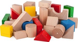 Kooglo Klocki drewniane magnetyczne Mini Color 30 el. 3