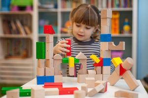 Kooglo Klocki drewniane magnetyczne Mini Color 30 el. 6