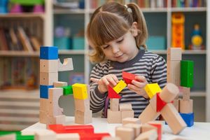 Kooglo Klocki drewniane magnetyczne Mini Color 30 el. 7