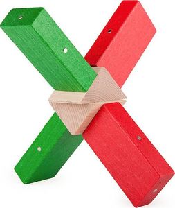 Kooglo Klocki drewniane magnetyczne Mini Color 30 el. 8