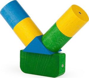 Kooglo Klocki drewniane magnetyczne Basic Color 50 el. 11