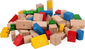 Kooglo Klocki drewniane magnetyczne Basic Color 50 el. 3